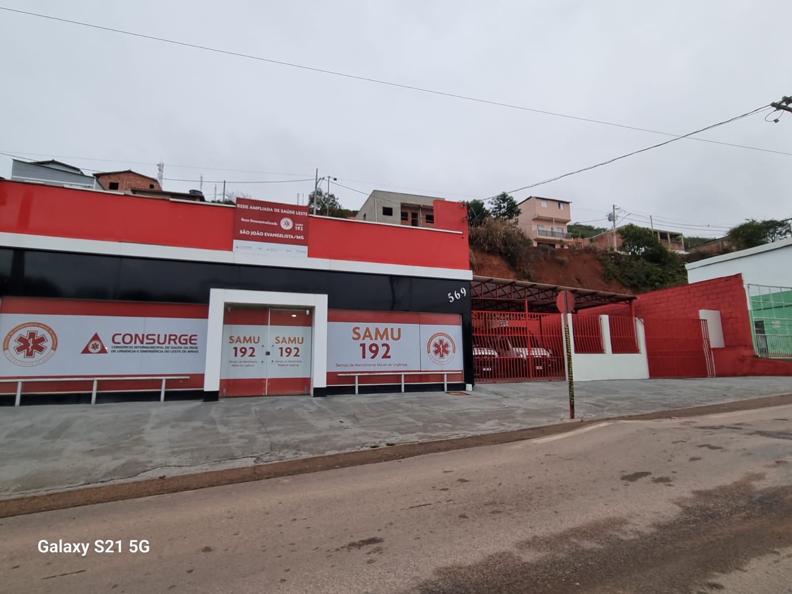 Imagem do hospital da cidade de São João Evangelista